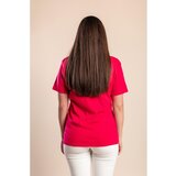 Fenzy Majica S Printom Za Veće Veličine, Ružičasta | shoptok.hr