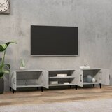 TV ormarić boja betona 180x31,5x40 cm od konstruiranog drva | Eponuda.ba