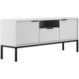 TV komoda AUSTIN 135 - bijela - crna | shoptok.hr