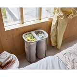 Joseph Joseph Svijetlo siva tekstilna košara za rublje 2x40 l Duo – | shoptok.hr