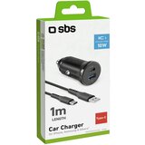 Sbs avtopolnilec ultra fast 2USB+KABEL type c TEKITCRC2U21AUL Cene
