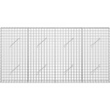  Gabion s žicom debljine 3,5 mm i mrežom 5x5 cm 200x10x100 cm | shoptok.hr