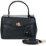 Polo Ralph Lauren Ročne torbice FARRAH SOFT SATCHEL SMALL Črna Cene