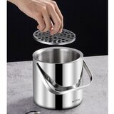 Ruhhy 28171 termo posoda za led 1,3 L s poklopcem, hvataljkama in barsko žlico – nerjaveče jeklo | Shoptok.si