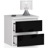 AKORD KOMODA CL2 2SZ CLP ČRNA SJAJ, (21702785) | Shoptok.si