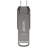 Lexar USB ključ Jumpdrive Dual Drive D400 256 GB, USB 3.2 | Shoptok.si