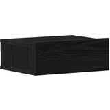  Viseče nočne omarice 2 kosa črn hrast 40x32x15 cm inženirski les, (5000107279) | Shoptok.si