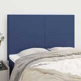  Uzglavlja 4 kom plavi 72 x 5 x 78/88 cm od tkanine Cijene