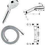 Hansgrohe HANSGROHE SET 5U1 +HG BATERIJA ZA LAVABOO FOKUS 100 (13113) | ePonuda.com