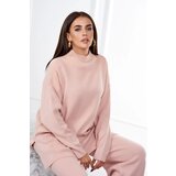 Kesi 2-piece sweater set powder pink | Shoptok.si