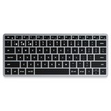 Satechi Brezžična tipkovnica Slim X1 Bluetooth BACKLIT, ZDA, vesoljsko siva | Shoptok.si