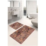 Mila Home Rjave žametne kopalniške preproge v kompletu 2 ks 60x100 cm – | Shoptok.si