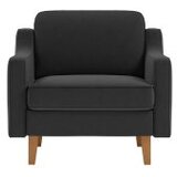 Atelier Del Sofa 1-Seat sofa fotelja robin 1 night grey walnut | ePonuda.com