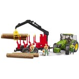 Bruder John Deere 7R 350 traktor s prikolicom i trupcima 03154 | shoptok.hr
