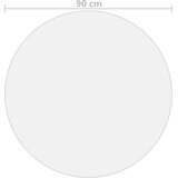  Zaštita za stol prozirna Ø 90 cm 1,6 mm PVC | shoptok.hr