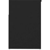  Klupa za cipele crna 80 x 30 x 45 cm od konstruiranog drva | Eponuda.ba