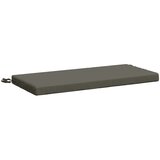  Jastučić za klupu SOEST 100% poliester Siva 60 x 40 x 5 cm - Siva 60 x 40 x 5 cm Melange | shoptok.hr