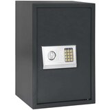 vidaXL Elektronska digitalna sejf z omarico Temno siva 40x35x60 cm Jeklo | Shoptok.si