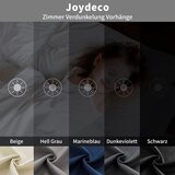 JOYDECO 2x 158×106cm Zatemnitvene zavese s skritimi zankami | Shoptok.si