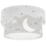Dalber 61236E - Dečije plafonsko svetlo MOON 2xE27/60W/230V sivo | Eponuda.com