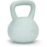Mehki Kettlebell, utež za vadbo 8 kg, žoga za trening, fitnes, turkizna, (5000136401)