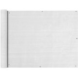  Balkonska Za&amp;scaron;tita HDPE 90x400 cm Bijela Slike