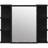  Set namještaja za kupaonicu Zidne 3 pcs Crna 30 x 30 x 179,5 cm | shoptok.hr