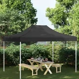 za šator za zabave 4,5 x 3 m crni 270 g/m²