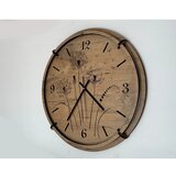  Li-Go 23682/DUB5 - Zidni sat 1xAA prečnik 32 cm hrast/maslačak | Eponuda.com