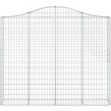  Lučne gabionske košare 5 kom 200x30x160/180cm pocinčano željezo | shoptok.hr