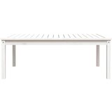 vidaXL Vrtni stol bijeli 121x82 5x45 cm od masivne borovine | shoptok.hr