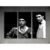  Ročno izdelana slika POP Art AL PACINO 3-delna (POP ART slike) | Shoptok.si