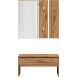  Set namještaja za hodnik Umjetničko izrađeno drvo od hrasta | shoptok.hr