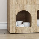  Kreveta Sonoma hrast 80.5 x 35 x 59 cm Konstruirano drvo | shoptok.hr