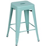 Ixia Tirkizne metalne barske stolice u setu 2 kom (visine sjedala 61 cm) – | shoptok.hr