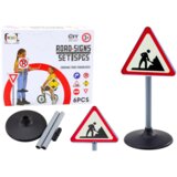  Edukativni set prometnog znaka "Radovi na cesti" - 70 cm | shoptok.hr