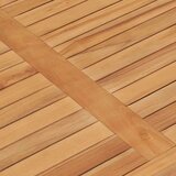  Vrtni stol - Blagovaonski stol 120 x 70 x 77 cm od masivne tikovine | shoptok.hr