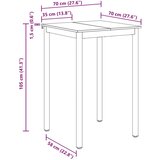  Stoječ miza za bar Konstruiran les, (5000269084) | Shoptok.si