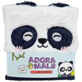  Plišana bilježnica Adoramals panda, 15,5 x 15 cm Cijene