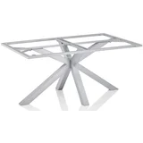 Okvir za mizo KETTLER X-LEG 160×95 cm – srebrn