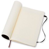 Moleskine Beležnica A5 mehka platnica, črna - črte | Shoptok.si