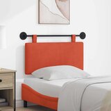  Viseće uzglavlje kreveta Kordura tekstil - Crvena narančasta 80 cm bez LED | shoptok.hr