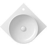 Ravak X000001528 Yard 45 x 45 cm kotni umivalnik z nosilcem | Shoptok.si