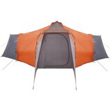 Tipi šator s krovom Siva i narančasta 492 x 492 x 275 cm taft | Eponuda.com