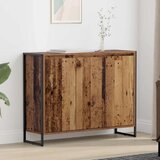 vidaXL Pomoćni ormarić Staro drvo 96,5 x 30 x 75 cm Konstruirano drvo | shoptok.hr