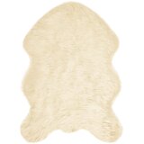  Tepih od umjetne ovčje kože TAFALLA Krem 60 x 90 cm Poliester | shoptok.hr