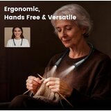 Glocusent bralna lučka za vrat z etuijem | Shoptok.si