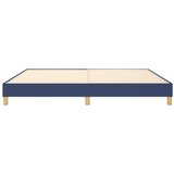  Okvir za krevet s oprugom plavi 200x200 cm od tkanine | Eponuda.ba