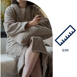 Tiseco Home Studio Sivorjav kopalni plašč iz mikropliša velikosti S/M Pippa – | Shoptok.si