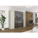 Rauch Möbel omara s klasičnimi vrati, siva, barve šampanjca | Shoptok.si
